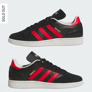 Adidas BUSENITZ PRO SHOES Men’s 11.5 Core Black/Better Scarlet /Cloud White